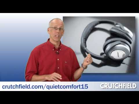 Bose QuietComfort 15 Noise Cancelling Headphones | Crutchfield Video