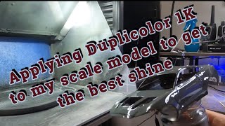 Success with Duplicolor 1K high gloss clear coat. 
