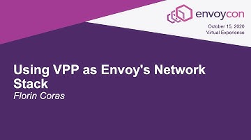Using VPP as Envoy