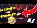 FUNNIEST SCAMMER SCAMS HIMSELF IN ROCKET LEAGUE!! (SCAMMER GETS SCAMMED)  #1