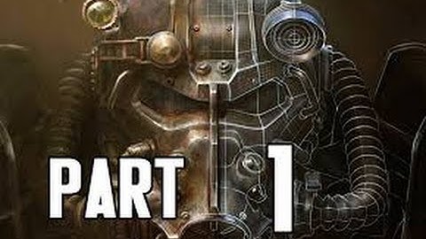 "CHARACTER CREATION and INTRO" Fallout 4 Walkthrough Part 1