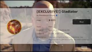 POV: Gladiator Is Back On Sale by kedarkedar 90 views 10 months ago 14 seconds