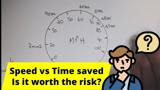 Speeding doesn't save you as much time as you think it might - is it worth the risks
