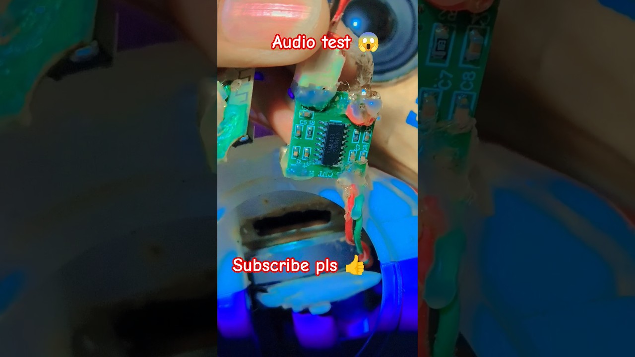 Pam8403 amplifier board Sound test 😱 bluetooth speaker 🤩🔊
