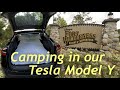 Tesla Model Y Camping - Disney’s Fort Wilderness Resort & Campground