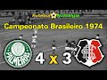 Palmeiras 4 x 3 santa cruz  09031974  campeonato brasileiro 