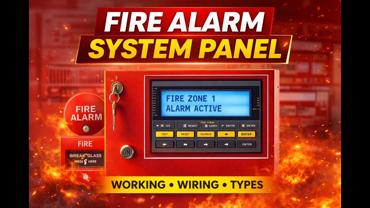 Fire Alarm System Panel Wiring & Working Explained #firealarm #fapa ...