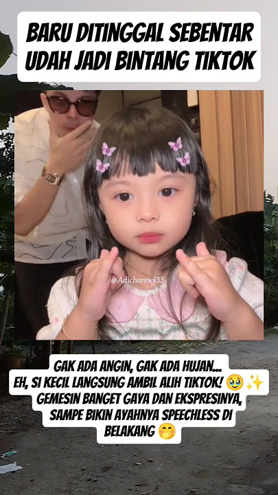 Baru Ditinggal Sebentar, Udah Jadi Bintang TikTok 😅#attahalilintar #ameena #shorts