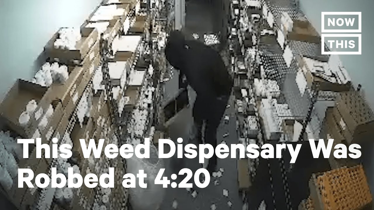 Brazen Weed Dispensary Robbery Happened At 4:20 AM | NowThis - YouTube