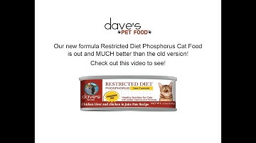 New Formula -  Restricted Phosphorus Cat Food