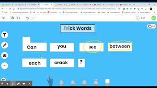Fundations At Home Level 1 Unit 9 Week 2 Day 3 Trick Words