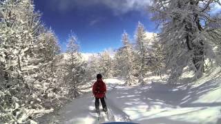 Skiing In Bruson - Feb 2014