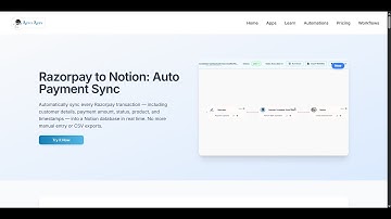 RazorPay to Notion: Auto Payments Sync