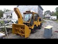 trackless MT5TD snowblower & tractor rebuild complete