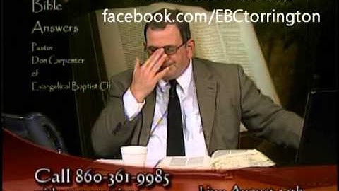 Why do we have to suffer for Adam