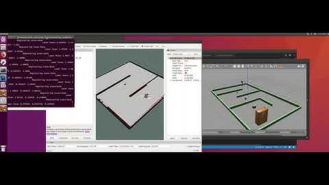 SLAM with Rosbot simulation in Gazebo