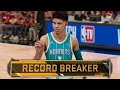 LaMelo Breaks an NBA RECORD! NBA 2K21 Next Gen LaMelo Ball My Career