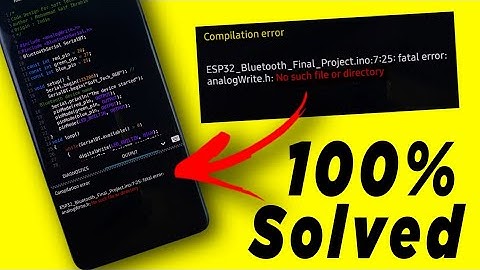 How To Download and Install Library in Arduino IDE | "No such a file or directory" Problem Solution