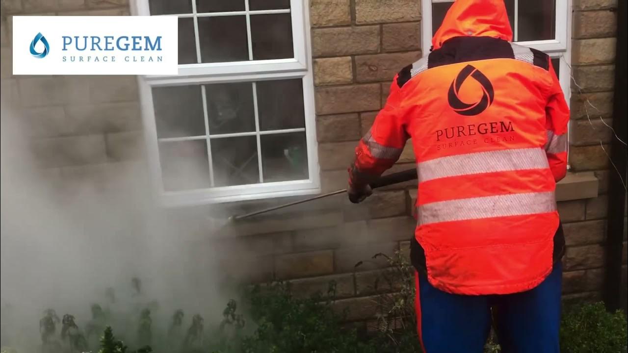 Steam cleaning window sills YouTube
