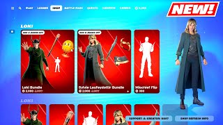 NEW Item Shop Loki & Sylvie Laufeydottir Skin BUNDLES Fortnite!