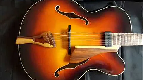 Archtop Guitar SRC17PLECTRUM STYLE; Kent Armstrong...