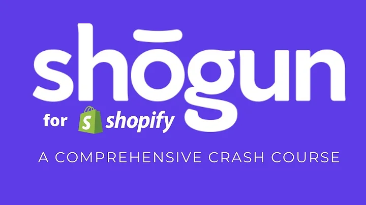 Master Shopify Page Building with Shogun