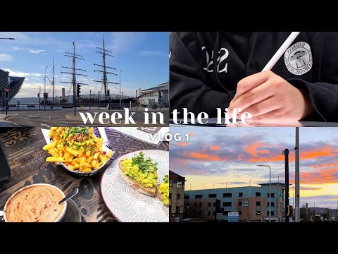 ?VLOG - week in the life of a student at uni of dundee [tesco trips, cafés, studying +]