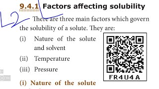 10th SCIENCE Chemistry Unit 9 LONG ANSWER part2 Qn.2 factors affecting solubility SOLUTIONS in tamil screenshot 2