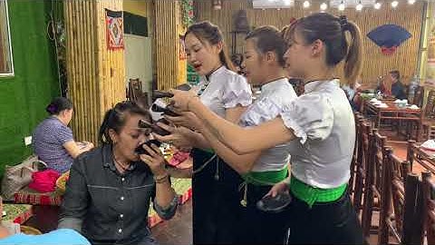 Chị gái uống rượu thác cực đỉnh - Thái Tộc Quán