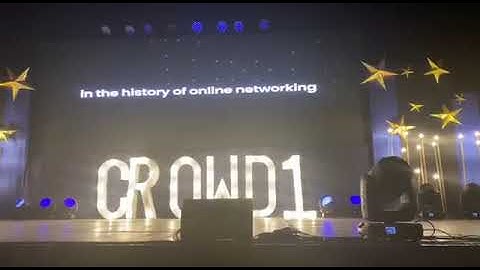 CROWD 1 SỰ KIỆN KẾT NỐI TOÀN CẦU VỚI SỐ VỐN CHỈ 99 EURO