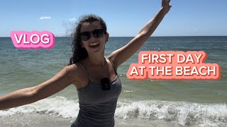 My First Day at the Beach!
