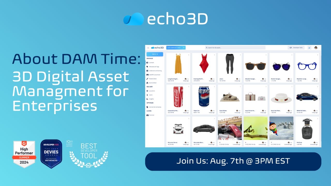 echo3D | About DAM Time: 3D Digital Asset Management for Enterprises ...