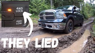 Ram 1500 OFFROAD Review | 4WD LOCK (Not A REAL Lock) Explained