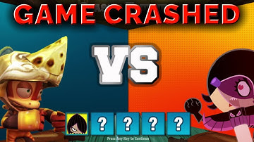 What Happens When Monkey Faces Against Black Cuervo? | Super Brawl Showdown v0.2.5 Game Crashed