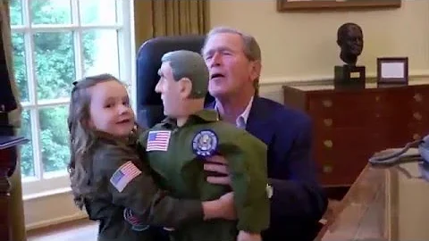 Macey From Ellen Show Meets Greatest Living Presid...