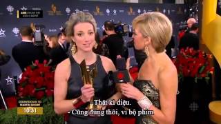 Anna Silk and Zoie Palmer at the CSA 2014 [Vietsub]