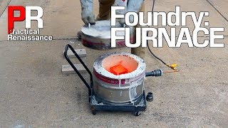 The Beer Keg Foundry: Filling & Firing the Furnace!