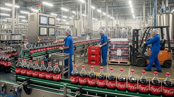 How Coca-Cola Is Made Today: Inside the Modern Factory (Full Process) | NextGen Factory Films
