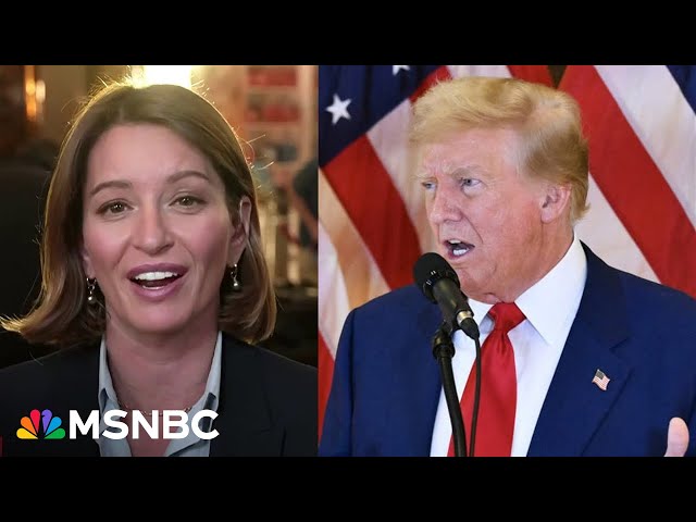 ‘Conviction has gotten to him’: Katy Tur reports from inside Trump Tower class=