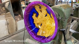 Woodturning - Turning a Small Bowl Into a Large One!