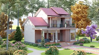 Unique 3-Bedroom Tiny House Design Idea - Beautiful and Elegant New House Design Look Perfects |10x8