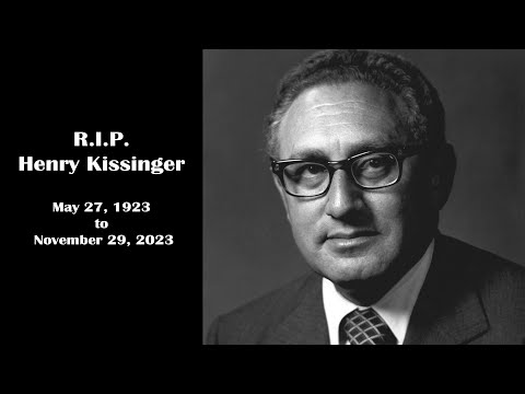 R.I.P. Henry Kissinger