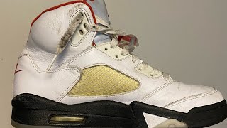 Air Jordan 5 “Fire Red” Restoration