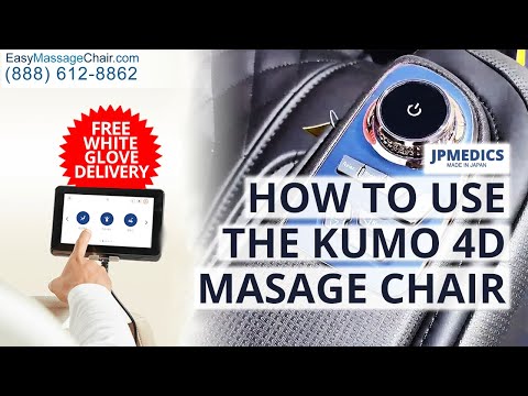 A Quick Demo On How To Operate the JPMedics Kumo Massage Chair