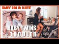 MY LIFE WITH TWINS AND TODDLER CHAPTER 4 | BABY SHARK DOO DOO| VLOG 3 #dayinalife #babytwins #twinma