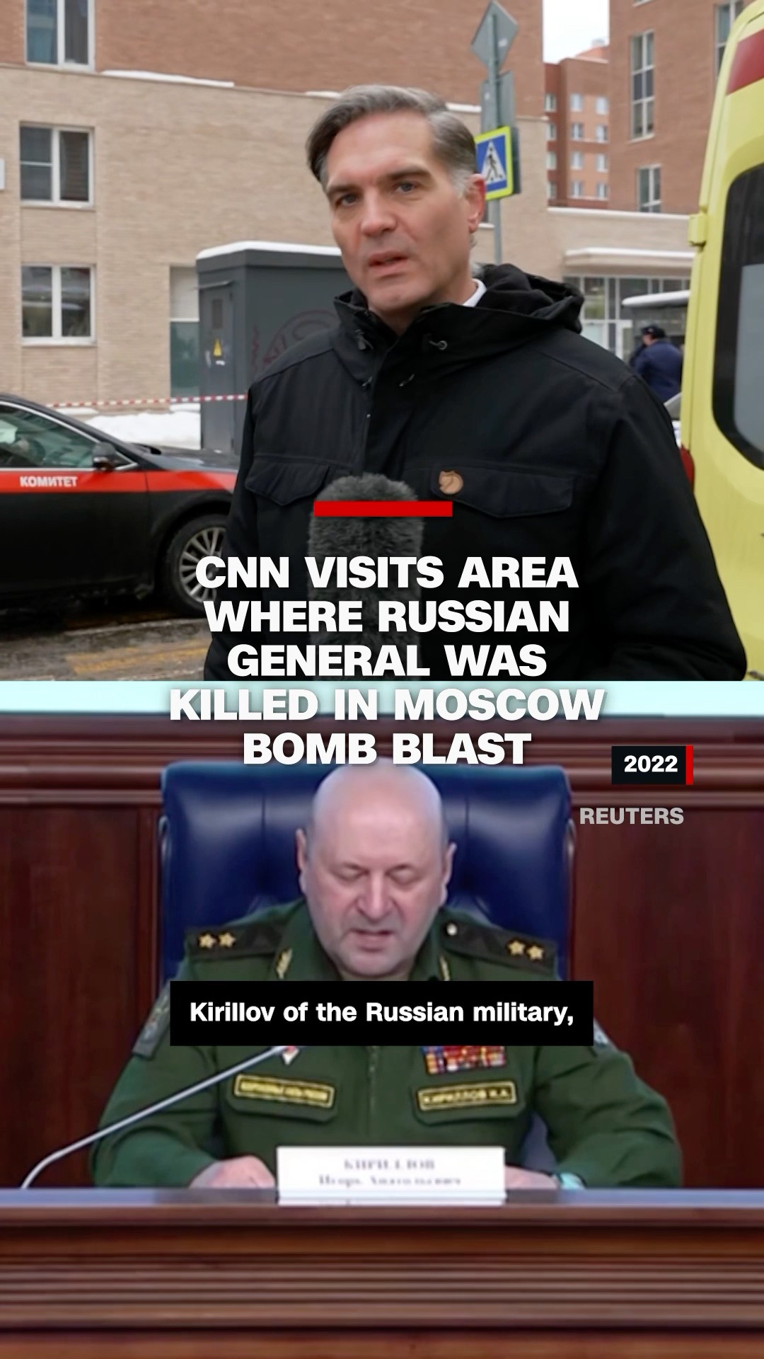 CNN visits area where Russian general was killed in Moscow bomb blast