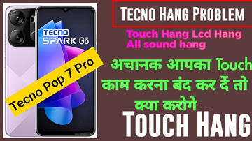 Tecno Pop 7 Pro Touch screen not working Touch Hang Logo hang Reset Restart Reboot