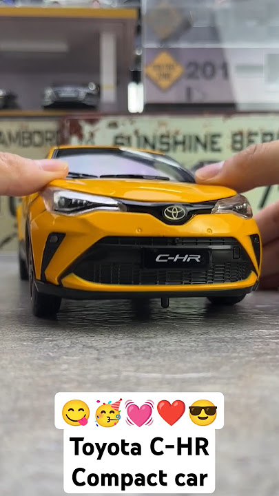 Toyota C-HR Compact crossover SUV mini car model #diecast #viralshorts #car