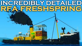 Incredibly Detailed Steamship! | Stormworks: Build and Rescue | With Jlkillen