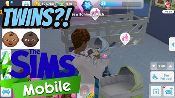 HAVING BABIES! TWINS? || SIMS MOBILE GAMEPLAY #5